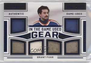 2020-21 Leaf ITG Used In The Game Used Gear Relics /30 Grant Fuhr #ITGUG-12 HOF