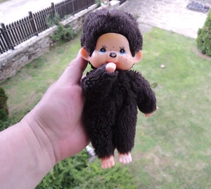 Vintage Russ THUMKEY Plüsch Affe Daumenlutscher mit Schnuller Monchichi 1977 - Bild 1 von 11