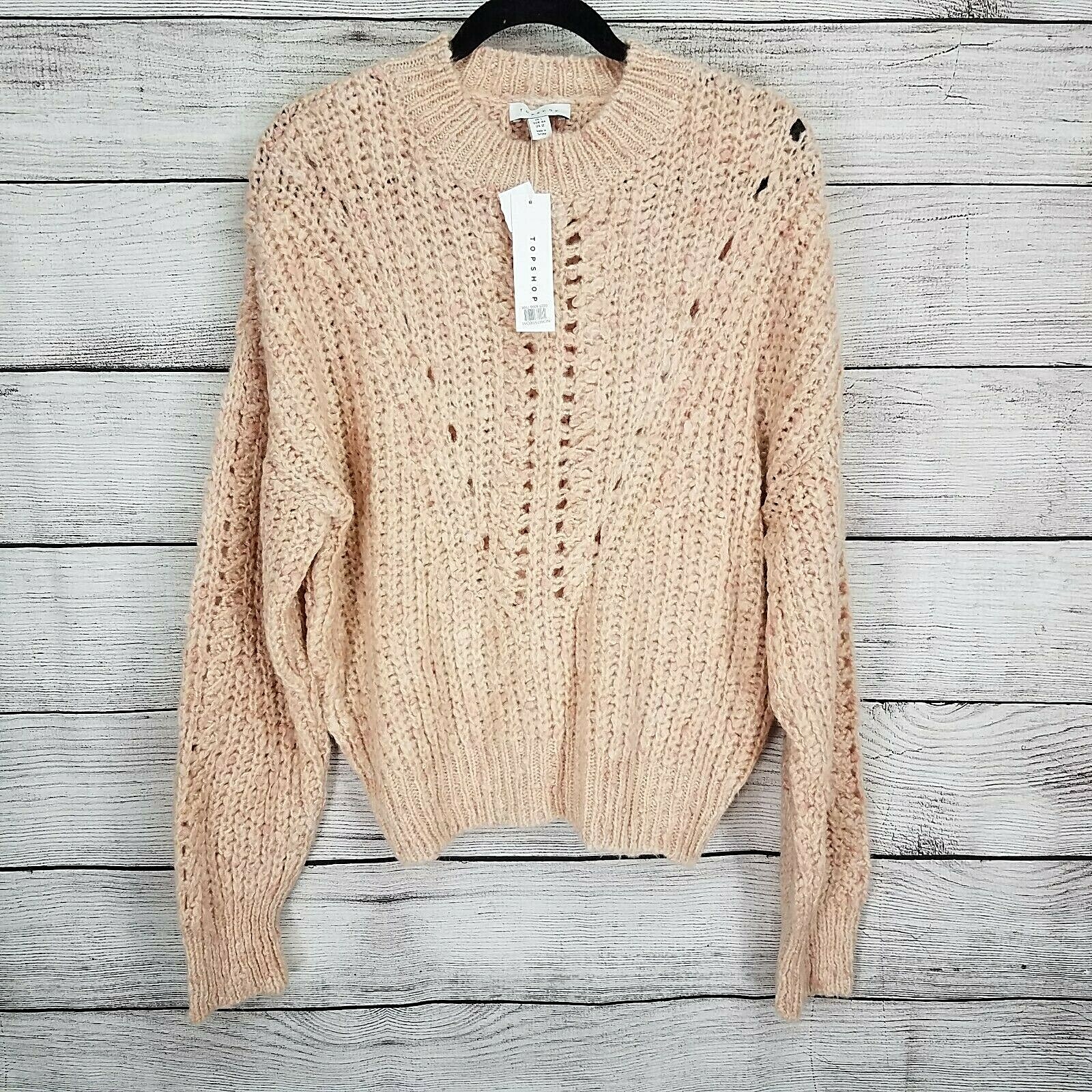 Topshop 12 Crew neck Pullover Sweater 