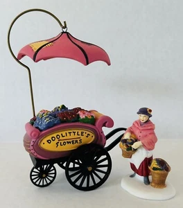 Dept 56 Heritage Christmas Village Chelsea Market Flower Monger & Cart #58157 - Imagen 1 de 7
