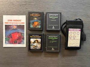 Star Raiders & Three Other Atari 2600 Games With Video Touch Pad. - Picture 1 of 5