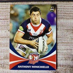 Anthony Minichiello #162~ 2011 NRL Daily Telegraph Trading Card ~ Roosters - Picture 1 of 2
