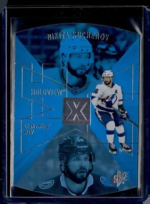 2023-24 Upper Deck Extended #SPX-16 Nikita Kucherov 1997-98 SPx Holoview - Image 1 of 2