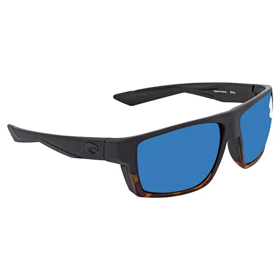 Costa Del Mar Bloke Blue Mirror 580p Matte Blk/shiny Tortoise Frame BLK 181 OBMP