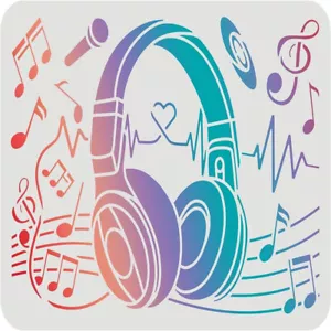 1pc Large Plastic Reusable Drawing Painting Stencils Templates for Painting - Picture 1 of 6