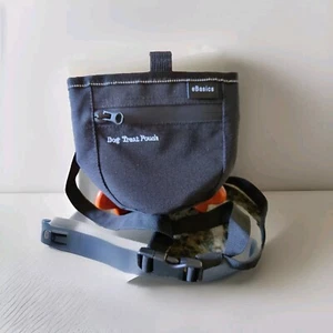 eBasics Dog Treat Pouch for Training Dogs/ Puppy Snack Bag Black EUC Pre-owned - Picture 1 of 6