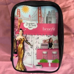 Estuche bolsa de maquillaje BENEFIT Let The Beauty Begin 2014 - Imagen 1 de 4