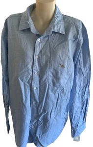 Rodd & Gunn Mens Long Sleeve XL Blue Shirt - Picture 1 of 8