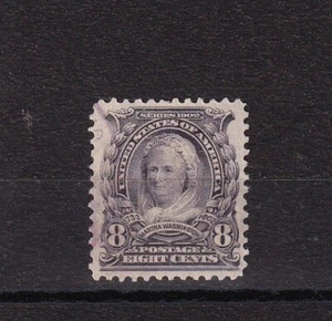 US 1902 Stamp Scott# 306 MNH Martha Washington 8 Cent Rare Well Centered Lot 502 - Picture 1 of 2