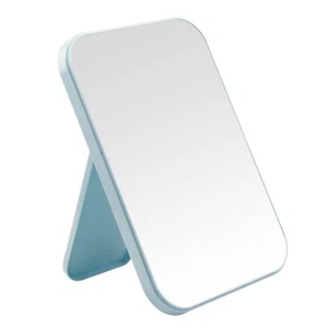 Desktop Makeup Mirror 8 Inch Portable Mirror Simple Folding Makeup Mmirror wi... - Picture 1 of 6