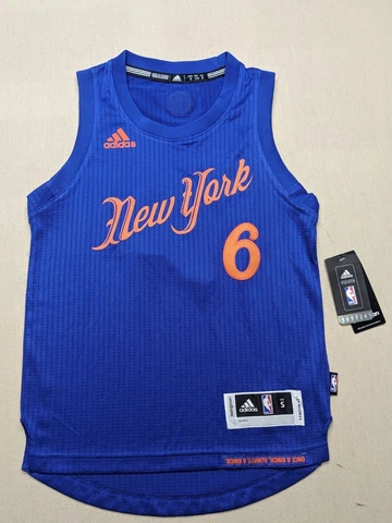 NWT Adidas 2016 Christmas Day New York Knicks Kristaps Porzingis Jersey Youth S Cover