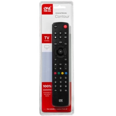 Contour Universal Remote Control for TV One For All URC1210 - Image 1 of 2