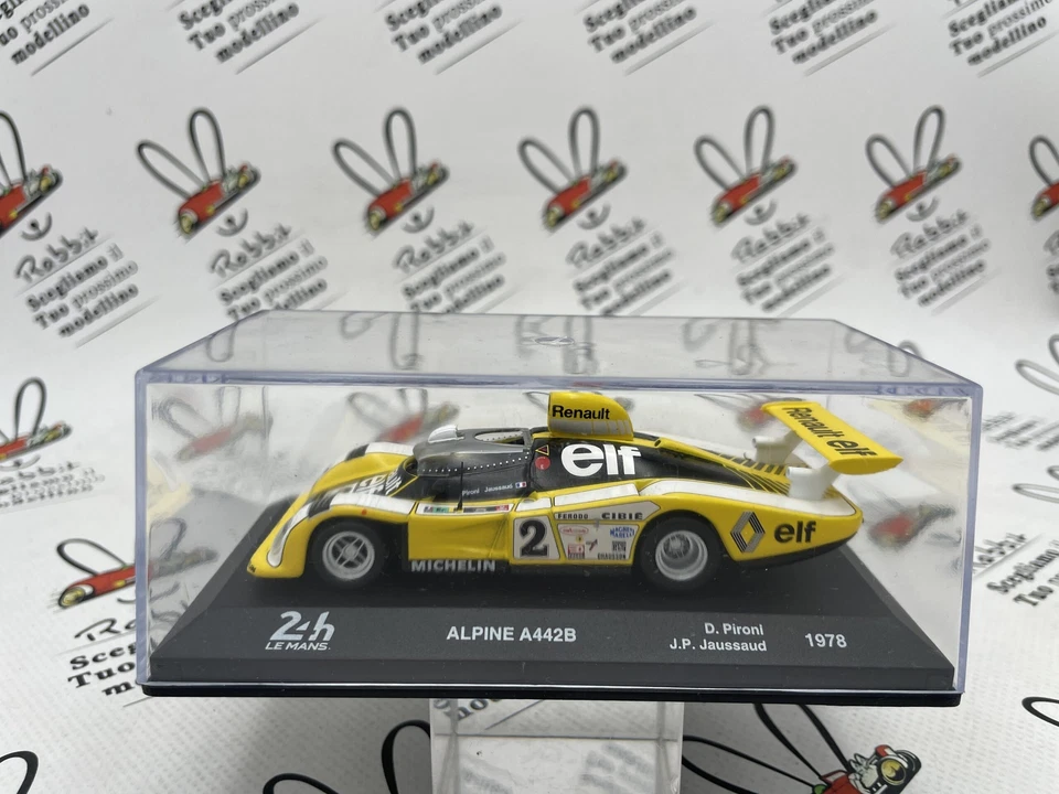 Die Cast "Alpine A442B D.Pironi 1978" 24 H le Mans 1/43 Foto 1 de 2
