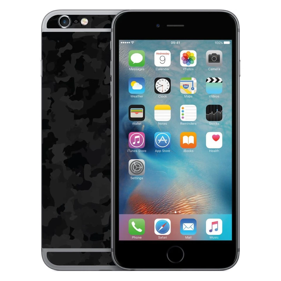 Pegatina de vinilo con diseños de camuflaje para Apple iPhone 6 Plus, pieles de protección contra arañazos Foto 1 de 1