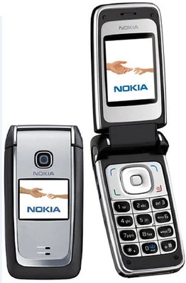 Original Nokia 6125 2G GSM850/900/1800/1900 Bluetooth FM Radio Flip Cell Phone - Image 1 of 4