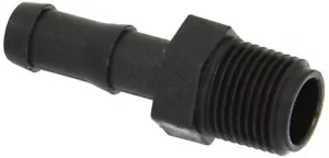 Banjo HB050 Polypropylene Hose Fitting, Adapter, 1/2" NPT Male x 1/2" Barbed - Picture 1 of 2