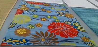 Синий / мульти 7'-6" x 9'-6" назад пятно ковер, снижение цены 1172761998 SOH738B-8 - Изображение 1 из 4