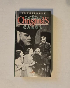 A Christmas Carol 1988 VHS 1938 Reginald Owen Version - Imagen 1 de 6