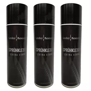3 x 500ml Sprühkleber Industriekleber extra Stark für Polster Auto Alleskleber - Bild 1 von 2