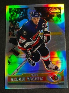 Box 3: 1999-00 O PEE CHEE CHROME REFRACTOR Alexei Yashin Senators #2