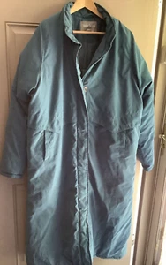 Weather Stoppers by TOTES Women's Polyester Suede Coat PARKA Teal Green 1X - Picture 1 of 23