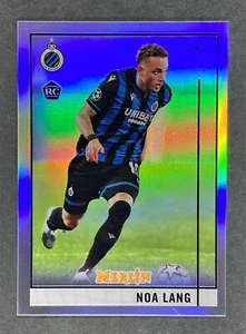 ⚽️ 2020-21 Topps Merlin Chrome Refractor #60 NOA LANG RC - Club Brugge Rookie ⚽️ - Picture 1 of 3