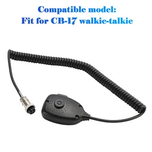 IP54 Waterproof Car Mic Microphone fits CB-17 Walkie-Talkie Handle Microphone - Zdjęcie 1 z 11