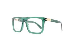 Authentic Gucci EyeGlasses GG1504O 007 Transparant Green Full Rim Glasses 56MM - Picture 1 of 4
