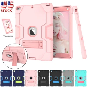 Heavy Duty Shockproof Case Cover For iPad 5th 6th 7th 8th 9th 10th Generation - Picture 1 of 53