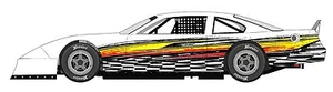 RACE CAR WRAP, Graphics, Decals, IMCA Late Model Dirt # 31 - Picture 1 of 2