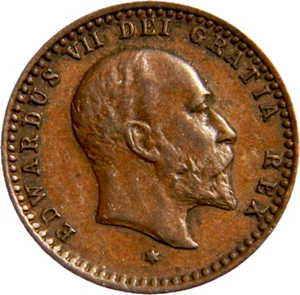 1902 Edward VII Coronation Model Half Farthing Token (03818) - Picture 1 of 2
