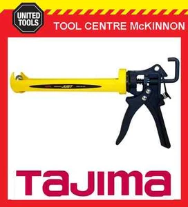 TAJIMA CONVOY JUST YELLOW NON-DRIP CAULKING GUN – SUIT 300ml – 400ml CARTRIDGE - Picture 1 of 2