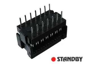 1pc AMP/TE CONNECTIVITY 746613-2, PLUG IDC, DIL 14 WAY, 0.1"x0.3" (2.54x7.62mm) - Imagen 1 de 2