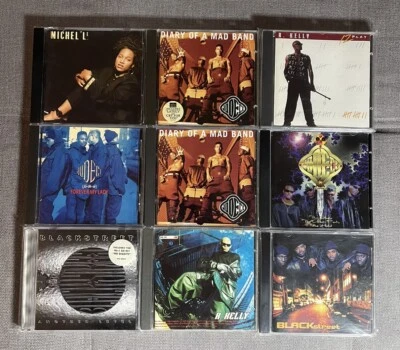 9x 90s R&B CD BUNDLE DEAL Jodeci Blackstreet R Kelly 12 Play Michelle Death Row - Image 1 of 2