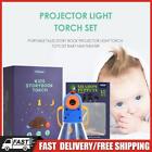 Portable Flashlight Mini Theater Tales Torch Projector Lantern for Children Gift