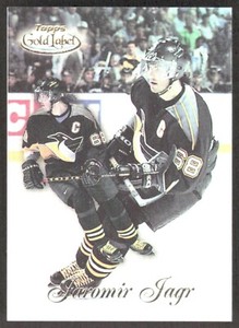 1999-00 Topps Gold Label Class 1 #5 Jaromir Jagr Pittsburgh Penguins