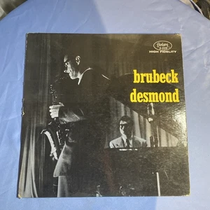 Vintage Dave Brubeck Quarter Desmond Fantasy Compilation RED VINYL - Picture 1 of 5