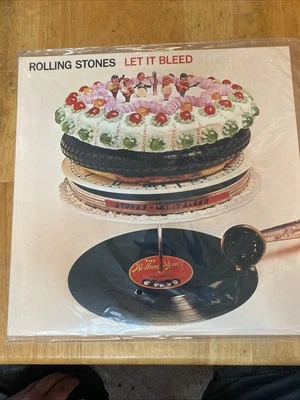 Rolling Stones Let It Bleed 2002 ABKCO Records Clear Vinyl LP Pressing Sealed  - Image 1 of 4