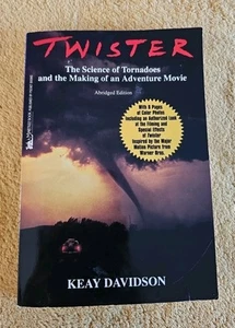 Twister: The Science of Tornadoes 1996 Keay Davidson Abridged Minstrel Book - Picture 1 of 4