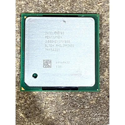 Intel Pentium 4 SL7E4 Desktop Computer Processor Silver 1MB 3.00 GHz 800 MHz - Image 1 of 4