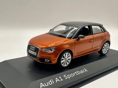 AUDI A1 SPORTBACK SAMOA NARANJA DAYTONA GRIS 1:43 KYOSHO (MODELO DISTRIBUIDOR) Foto 1 de 4