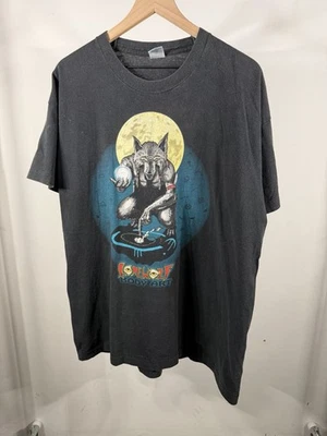 Camiseta tatuaje arte corporal Lonewolf vintage de los años 90 XL FOTL grunge ropa de calle informal Foto 1 de 4