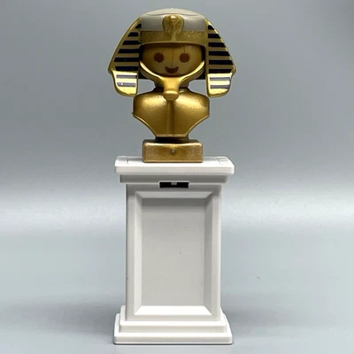 Playmobil Ancient Egypt Pharaoh Bust Ramses Statue Tut Museum Egyptian 9542 6483 - Image 1 of 3