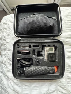 GoPro HERO3 Plus Silver Action Camera with Accessories Bundle - Image 1 of 4