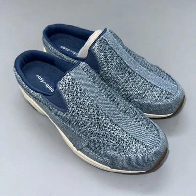 Easy Spirit Mujer Traveltime Mula en Punto Azul Claro -7.5W- Nuevo Foto 1 de 4