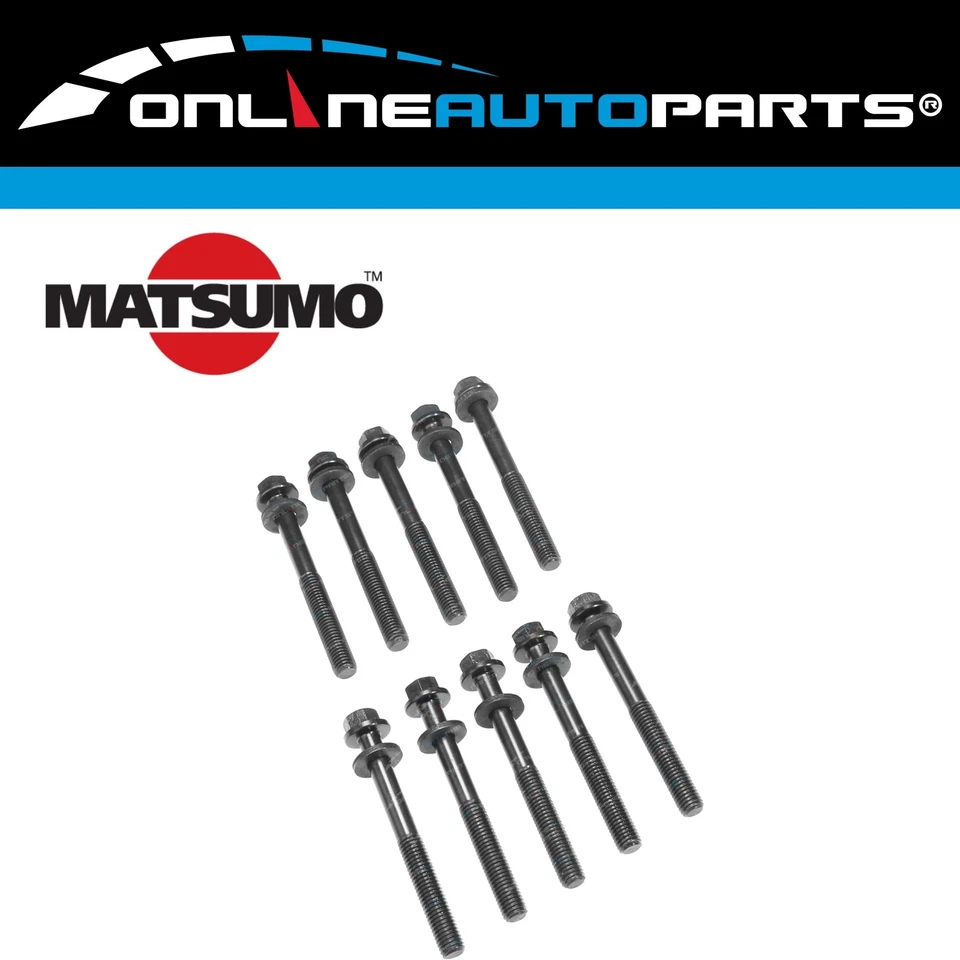 Engine Cylinder Head Bolt Set for Suzuki Sierra SJ70 SJ80 1.3L G13BA 1989~1998 - image 1 of 1