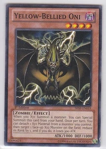 JP) Yugioh - Konami - Yu-Gi-Uh! - Yellow-Bellied Oni - SHSP-EN033 - Trading Card - Picture 1 of 2