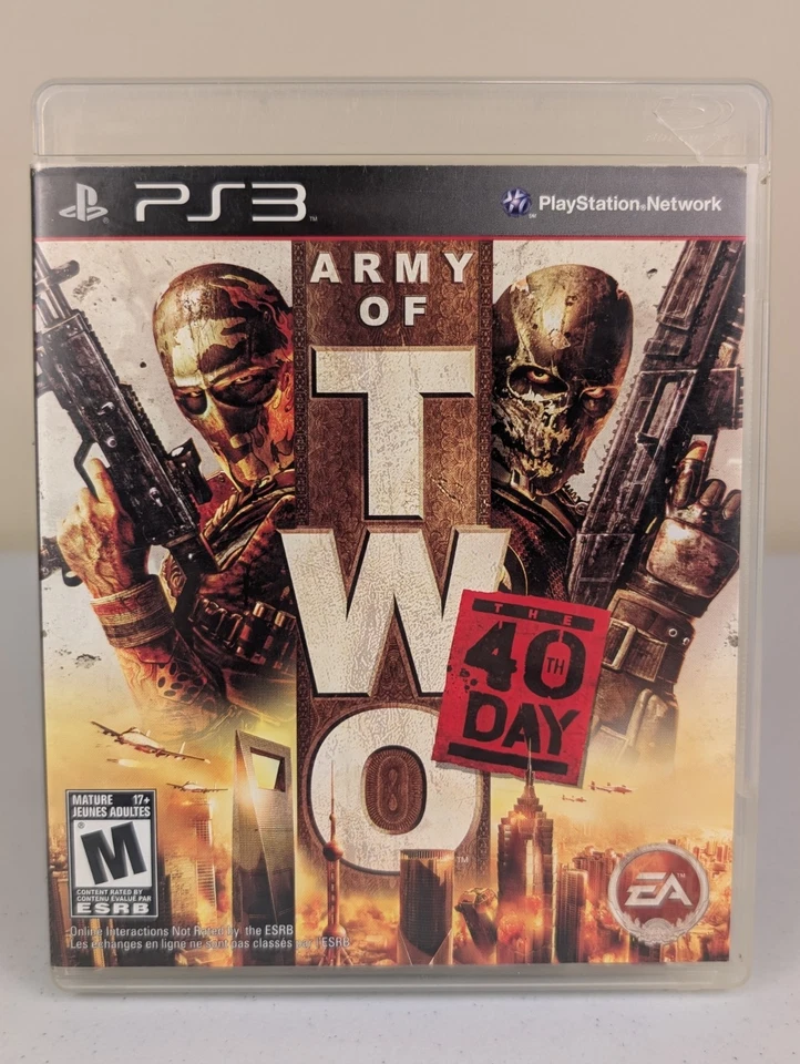 Army of Two: The 40th Day (PlayStation 3 PS3)➡️CIB Complete - Tested  & Working - Image 1 of 4