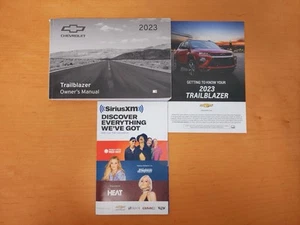 2023 Chevrolet Trailblazer Owner’s Manual - Set - Picture 1 of 1