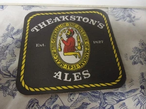Vtg. Theakston's Ales Beer Coaster - Picture 1 of 3